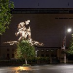 Artwork 'born in darkness before dawn', 2013, recipient of the 2014 Fellowship (photograph by Paul Patterson, image courtesy City of Sydney)