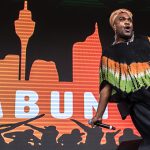 Electric Fields performing at Yabun 2018 (Photograph by Joseph Mayers)