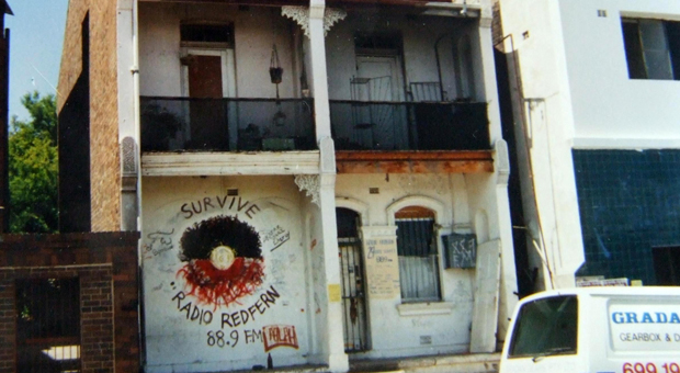 Radio Redfern on Cope Street in 198